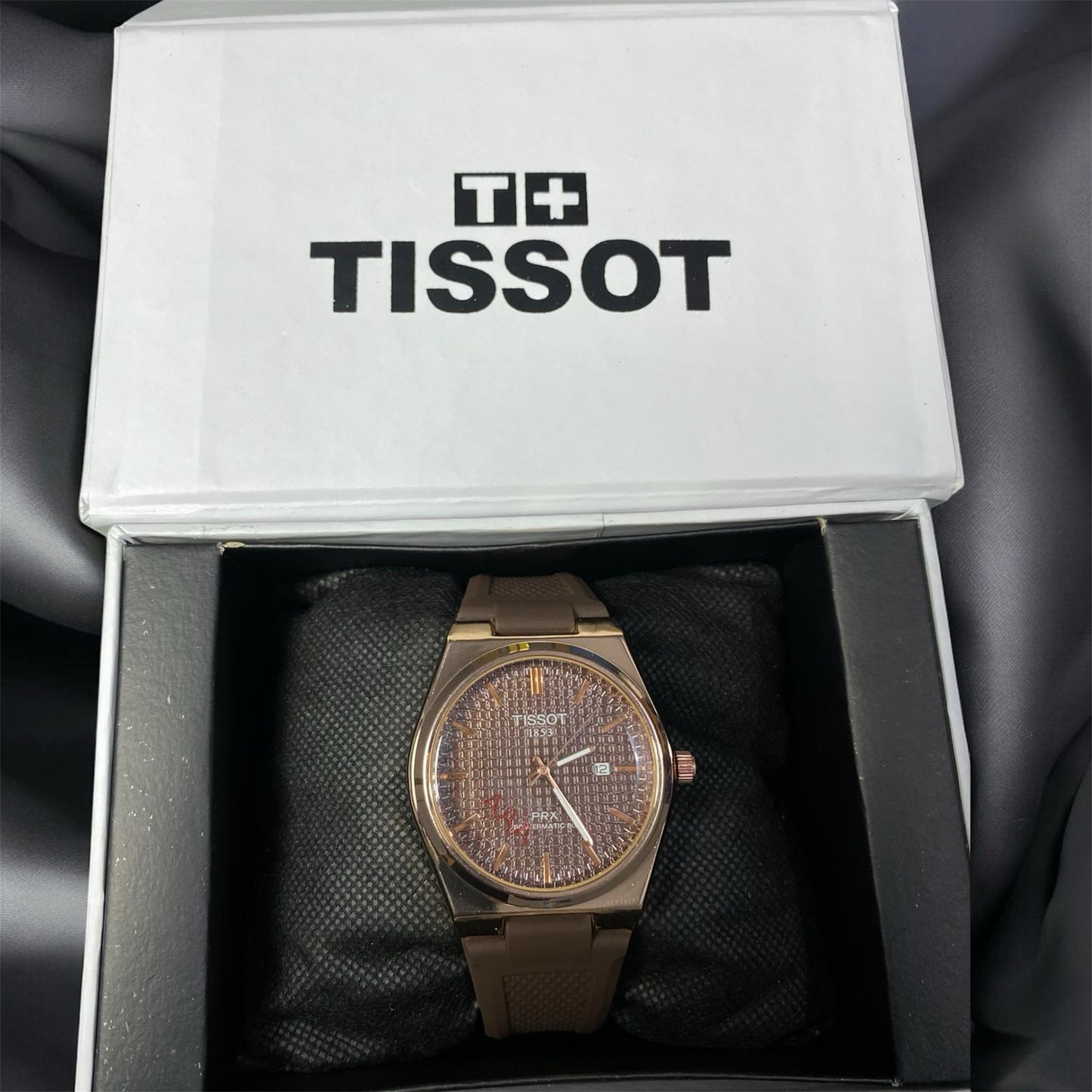 Tissot Silicon Strap Watch